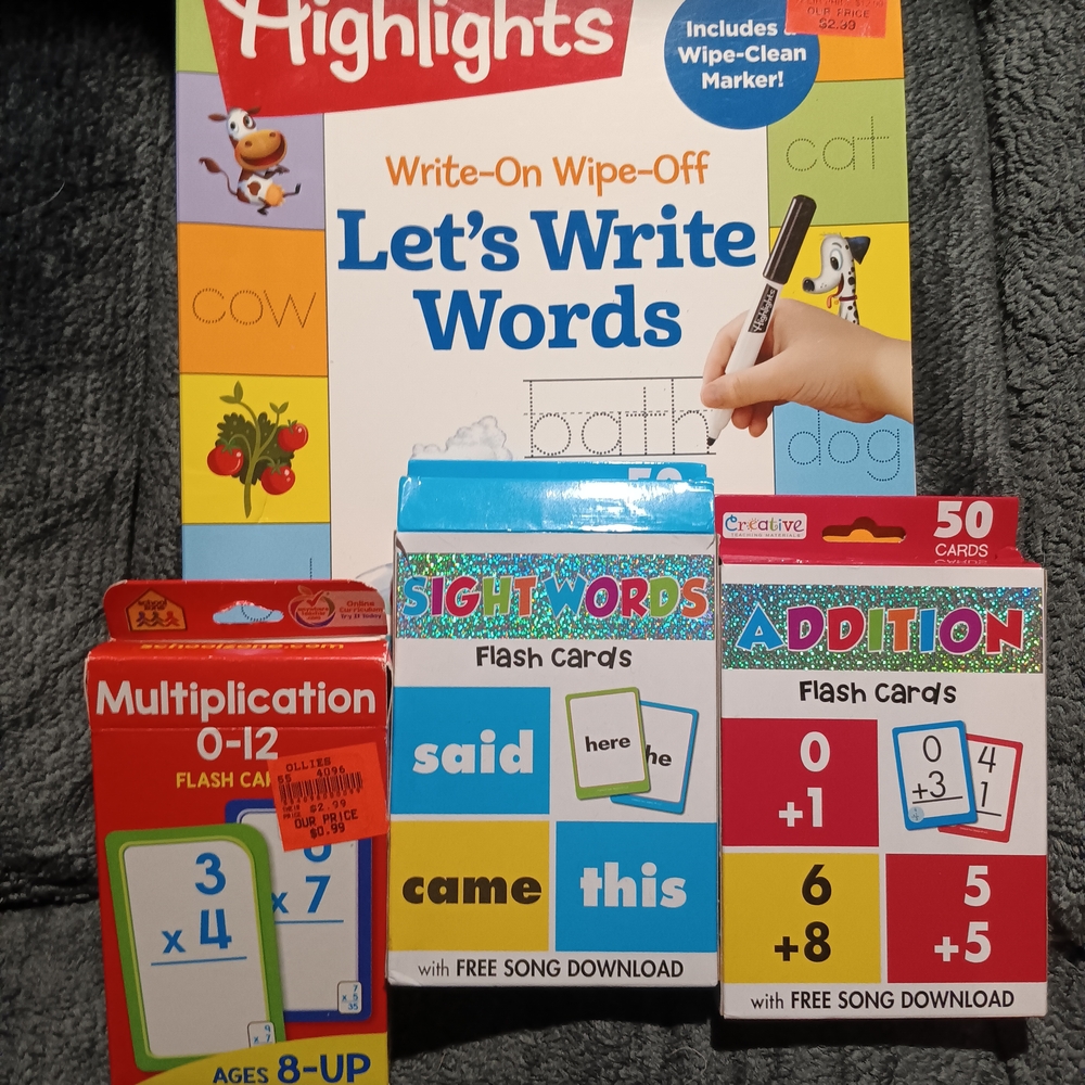 Let's Write Words Activity Set